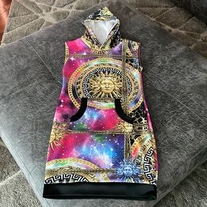 Adorable Sleeveless Hooded Dress